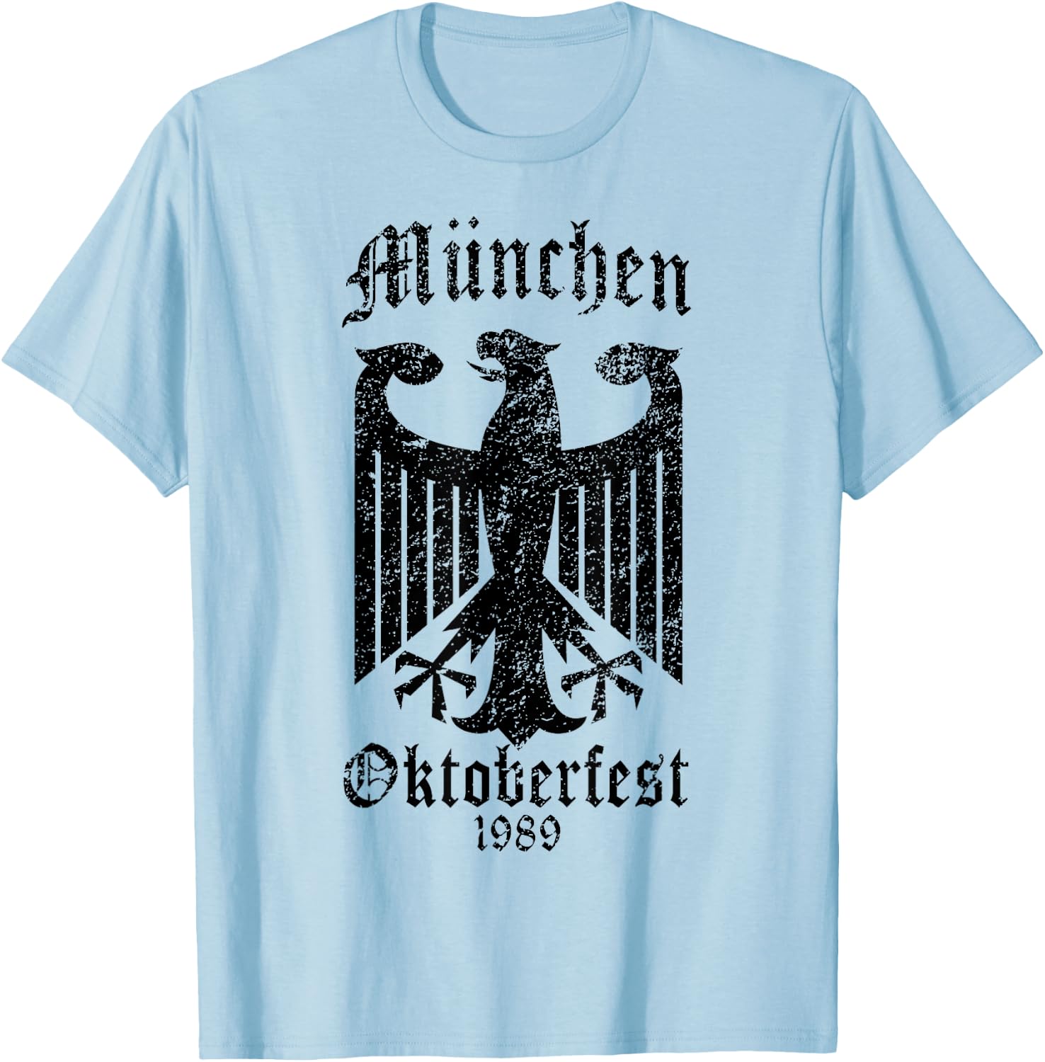 Munich Oktoberfest 1989 Commemorative T-Shirt - T-Shirt | Light Blue