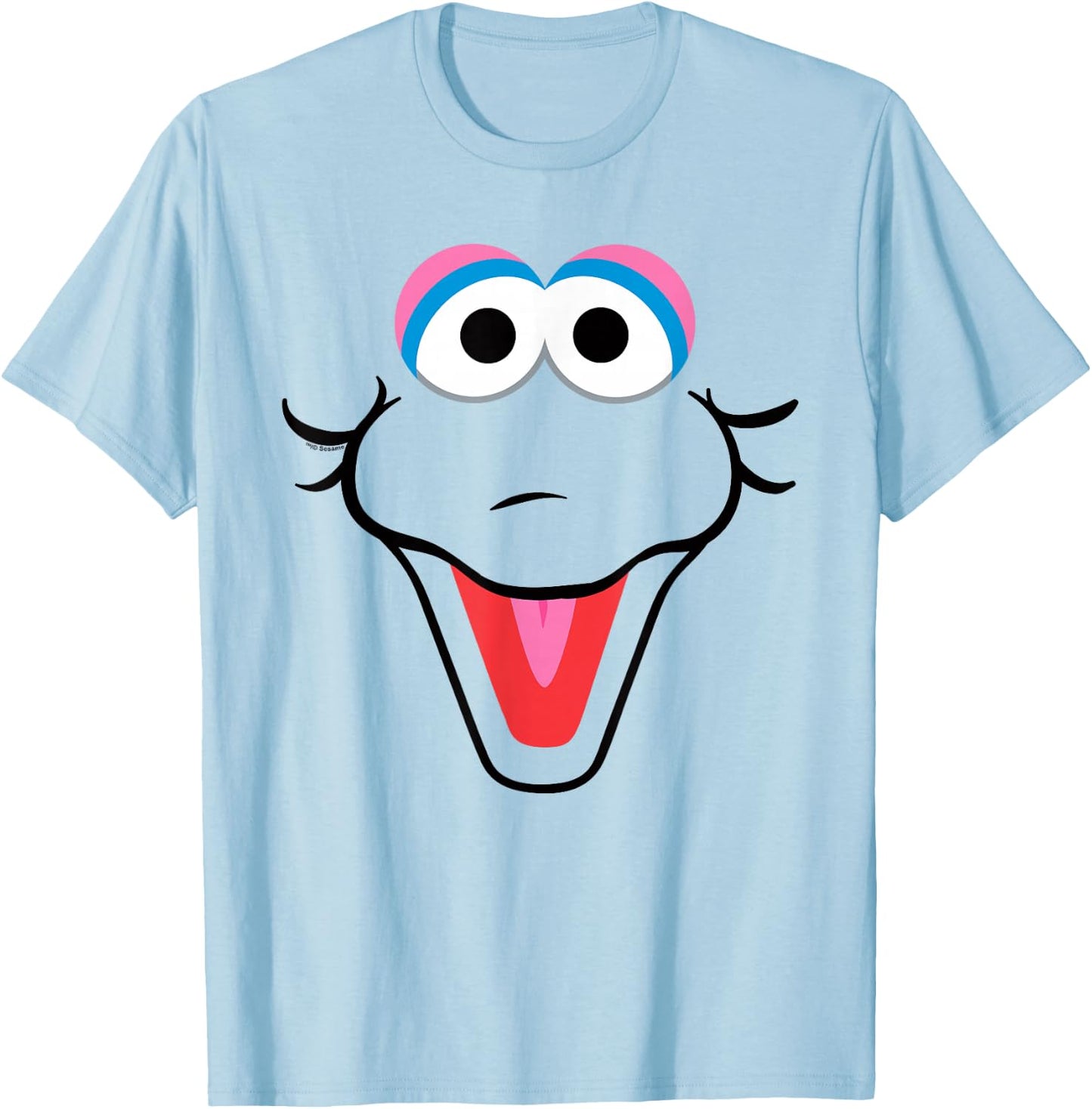 Sesame Street Big Bird Eyes Halloween Costume T-Shirt - T-Shirt | Light Blue