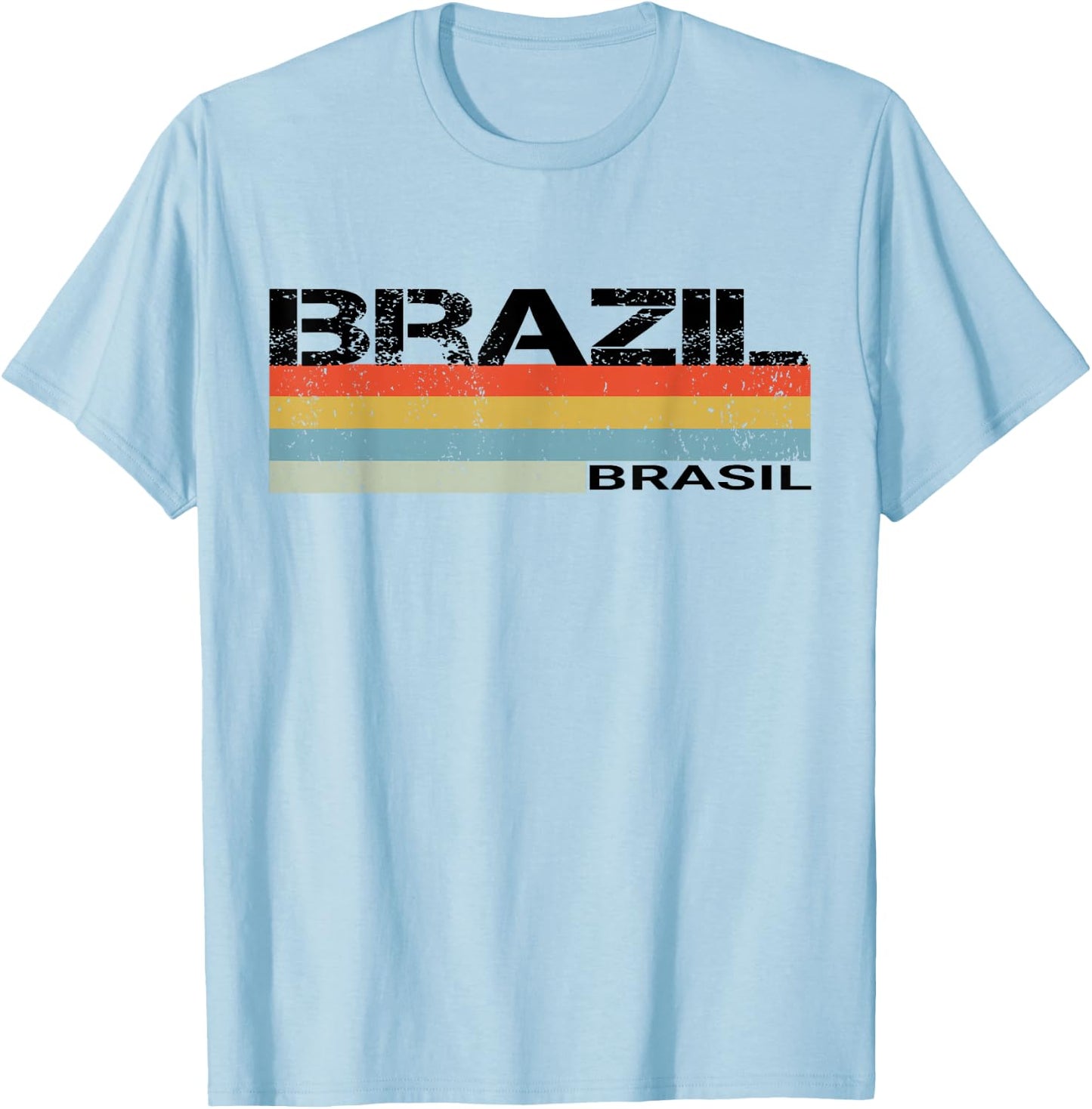 Brazil- Brasil T-Shirt - T-Shirt | Light Blue