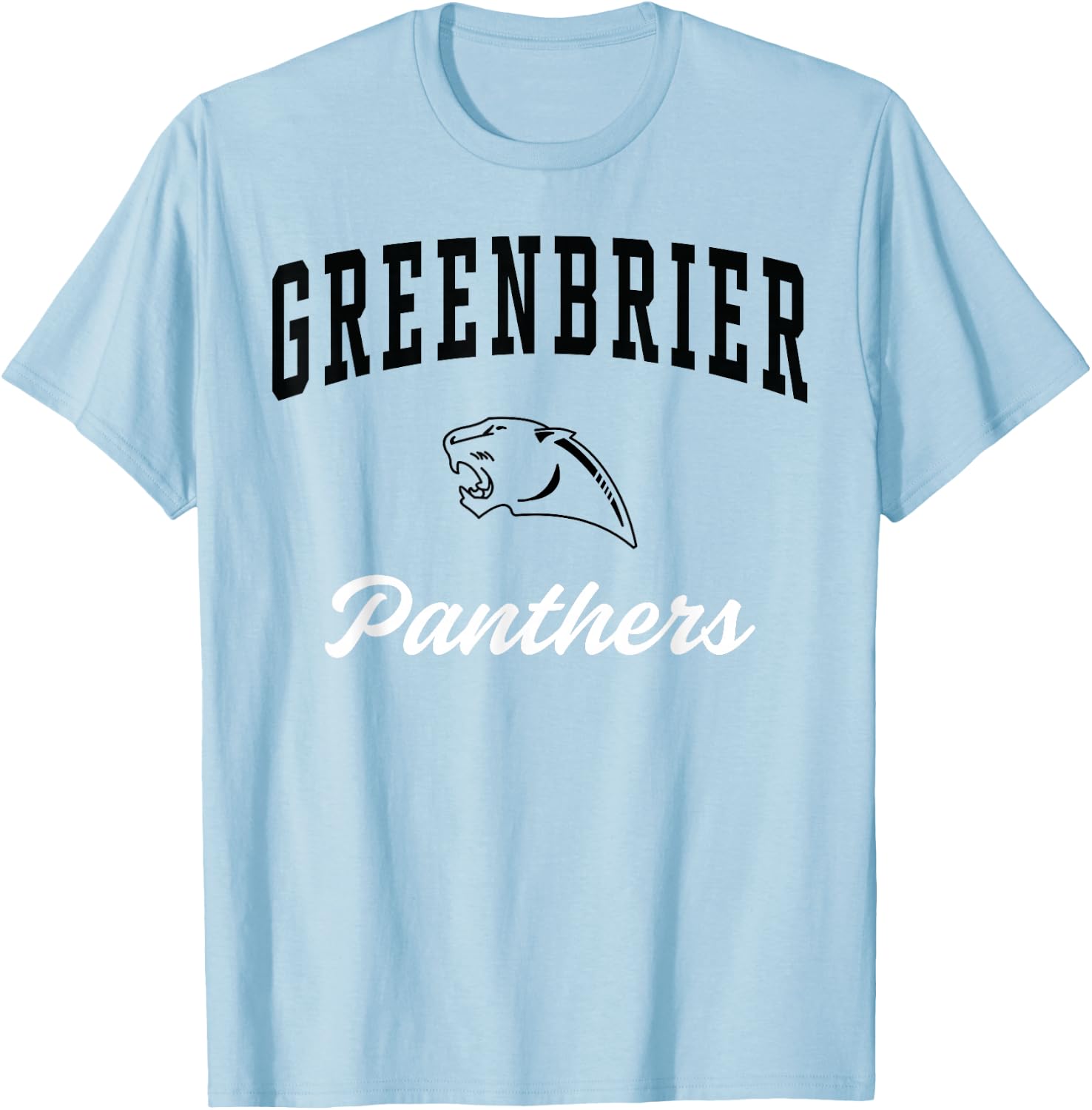 Greenbrier High School Panthers C3 T-Shirt - T-Shirt | Light Blue