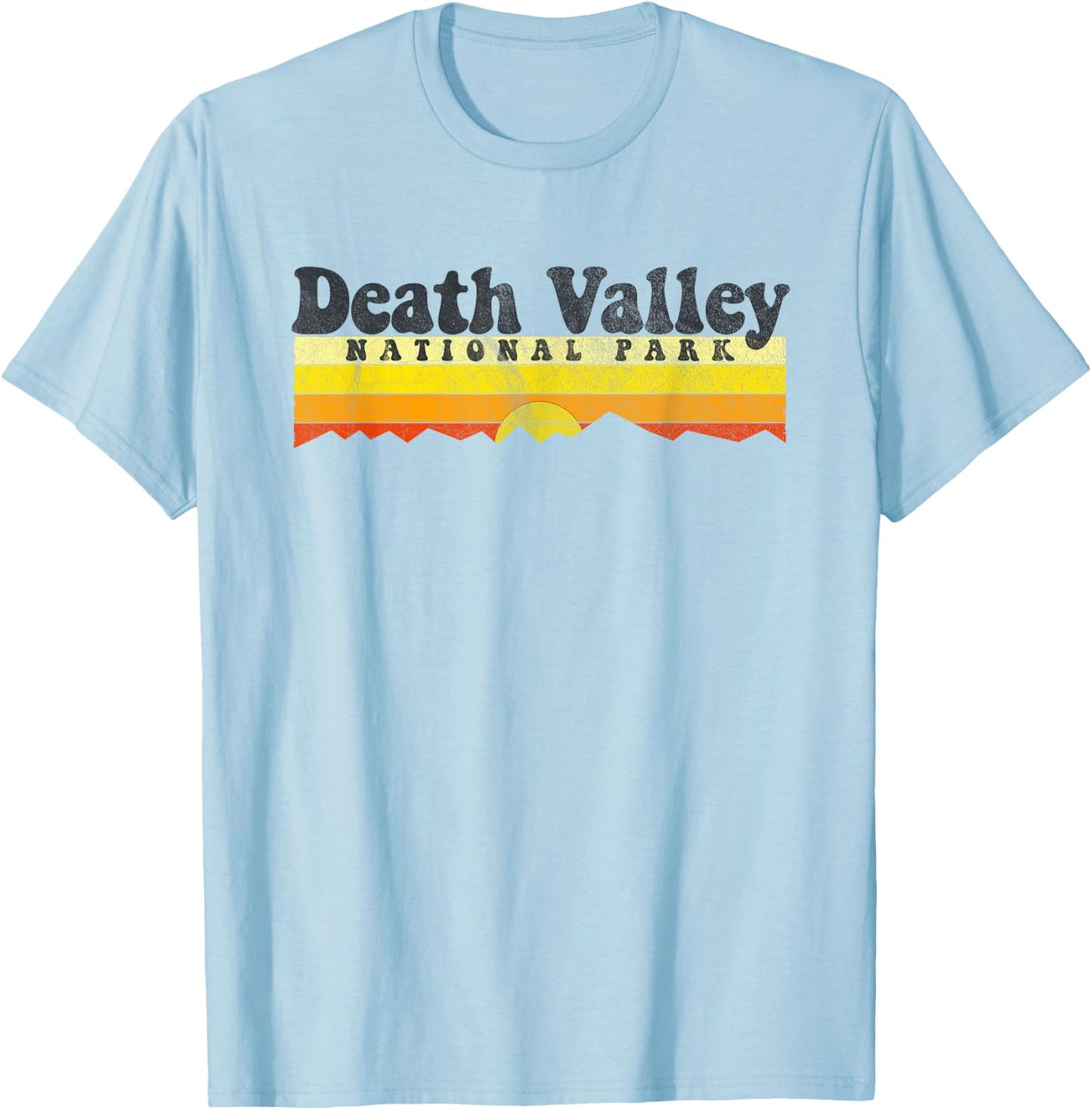 Retro Vintage Death Valley National Park Shirt T-Shirt - T-Shirt | Light Blue