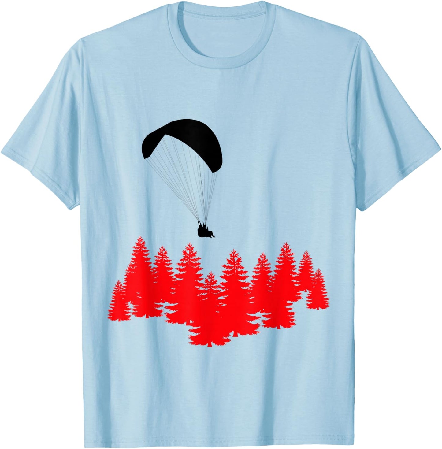 Smokejumpers Hotshot Crew For Elite Fire Fighters T-Shirt - T-Shirt | Light Blue