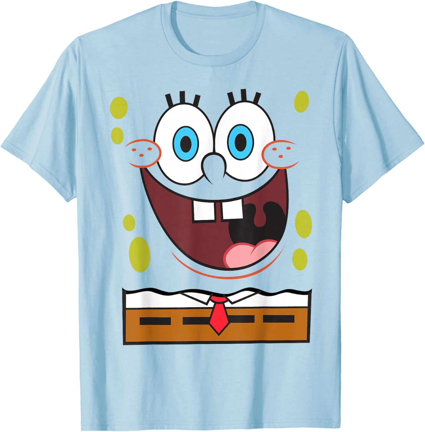 Spongebob SquarePants Large Character T-Shirt - T-Shirt | Light Blue