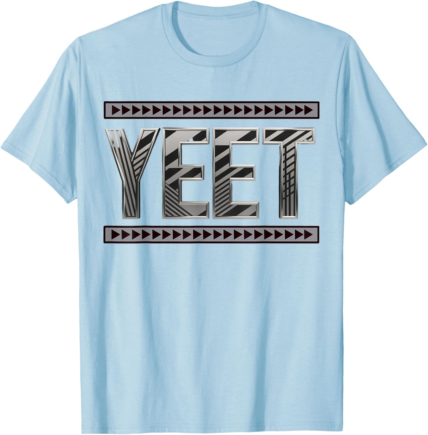 Vintage Yeet Shirt Apparel Saying Funny Just Yeet It T-Shirt - T-Shirt | Light Blue
