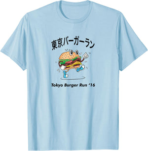 Tokyo Burger Run T Shirt 2016 Tokyo Burger Run T-Shirt - T-Shirt | Light Blue