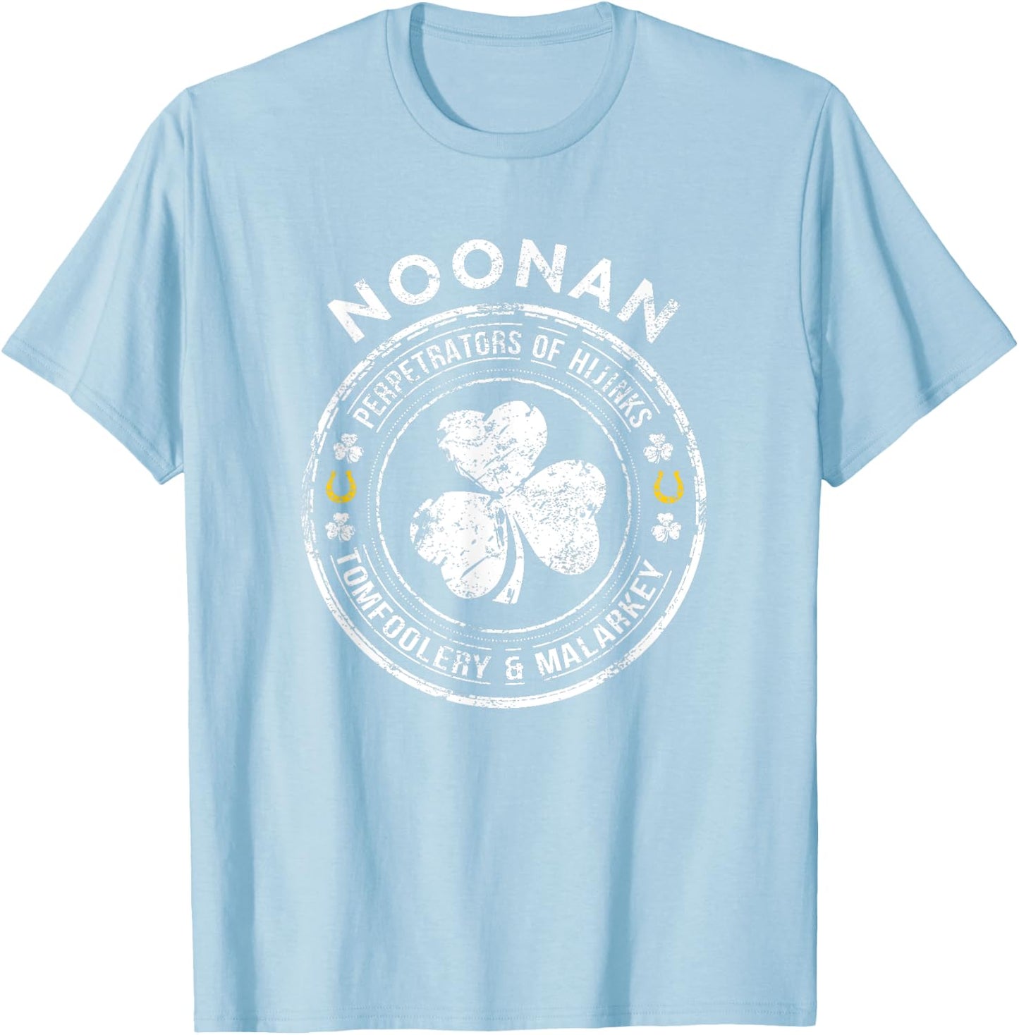 Noonan Irish Family Name T-Shirt - T-Shirt | Light Blue