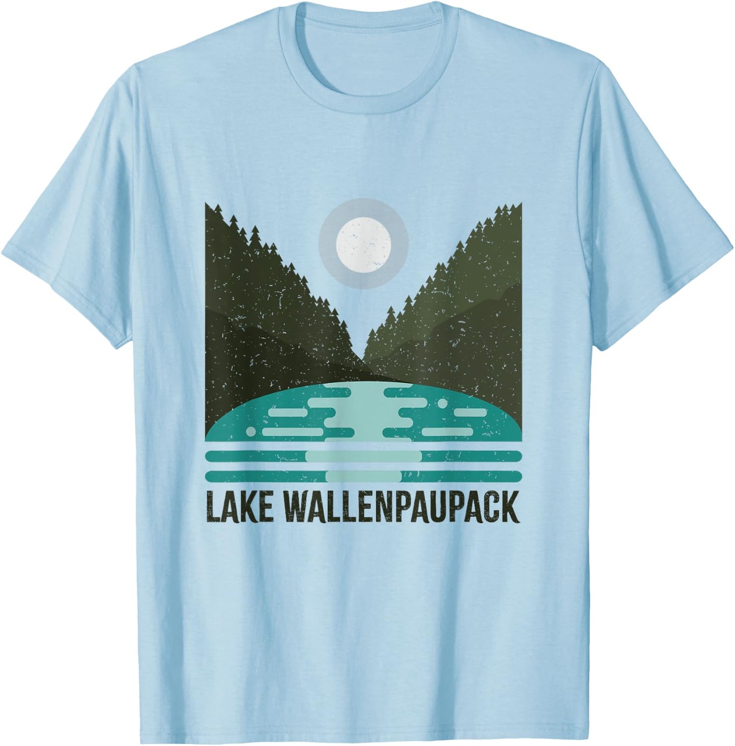 Pennsylvania | Lake Wallenpaupack PA Shirt T-Shirt - T-Shirt | Light Blue