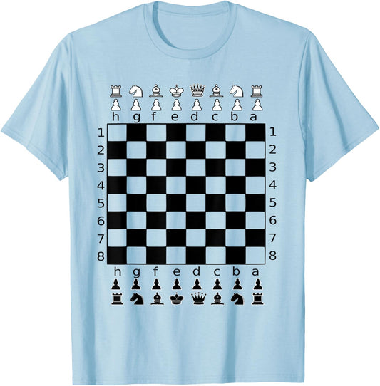 Chess board Halloween Costume Board Games Halloween Costume T-Shirt - T-Shirt | Light Blue