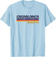 Casablanca Morocco Vintage 80s Style Retro T-Shirt - T-Shirt | Light Blue