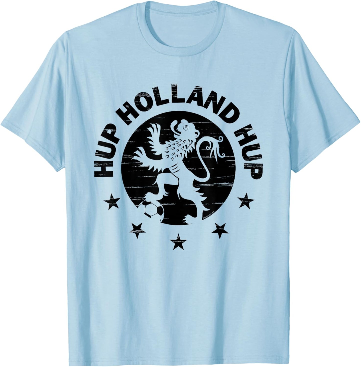 Netherlands Women Men Dutch Soccer Hup Holland Oranje T-Shirt - T-Shirt | Light Blue