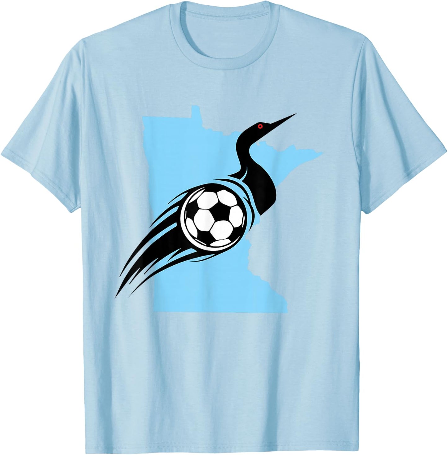 Minnesota Soccer Loon T-Shirt - T-Shirt | Light Blue
