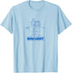 Bud Light Knight Dilly Dilly T-Shirt - T-Shirt | Light Blue