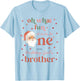 Oh What Fun It Is To Be One Birthday Brother Santa Christmas T-Shirt - T-Shirt | Light Blue