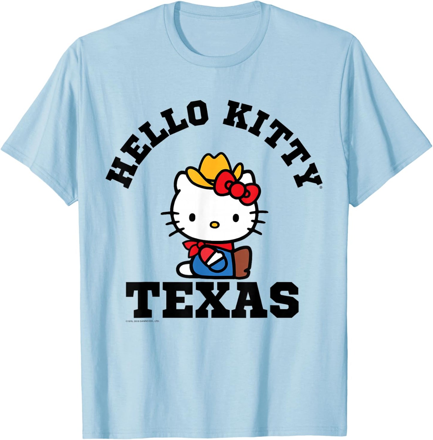 Hello Kitty Heart of Texas Shirt T-Shirt - T-Shirt | Light Blue