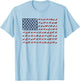 American Flag Dogs and Paws 4th of July Shirt Kids Men T-Shirt - T-Shirt | Light Blue