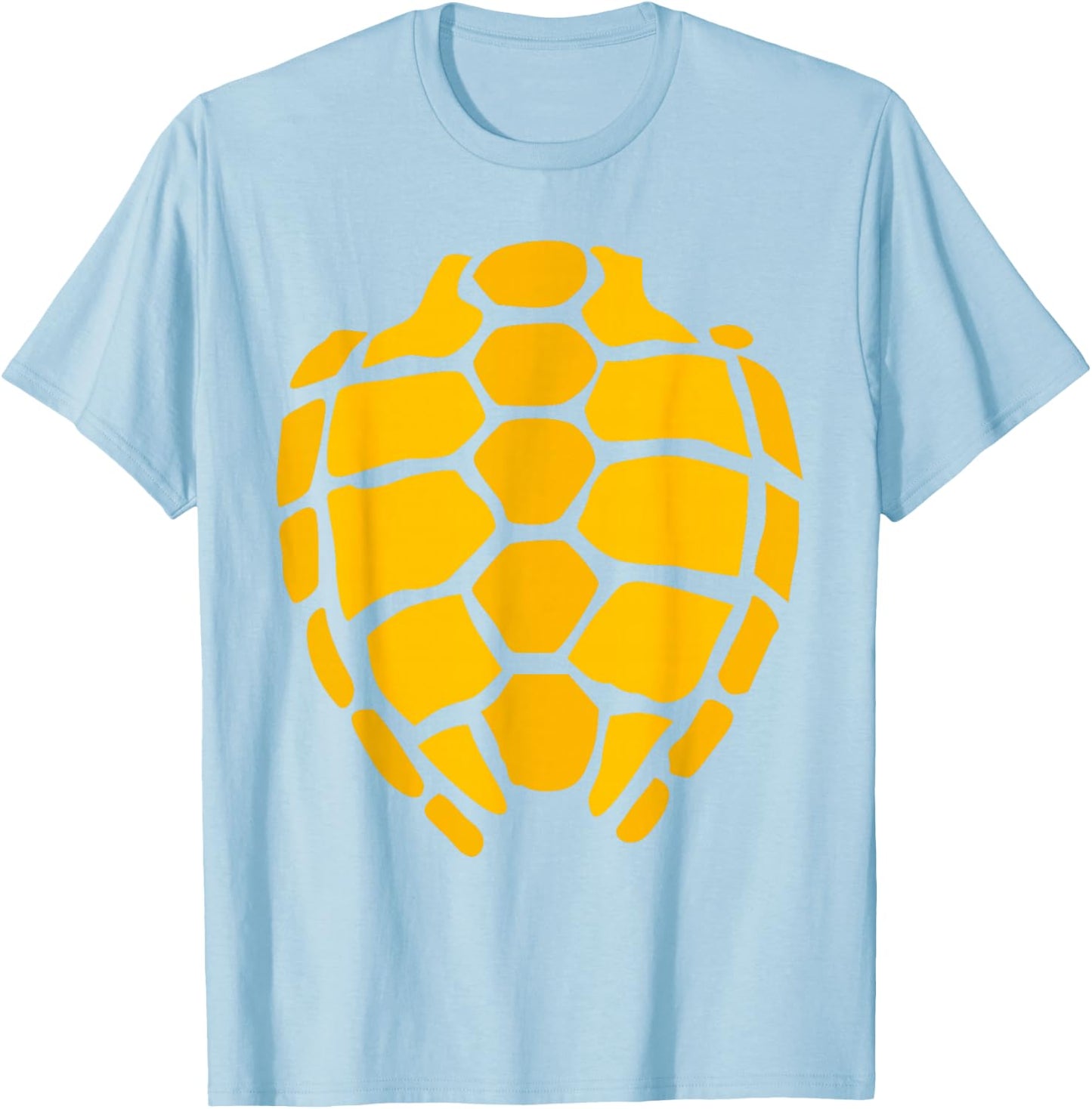 Turtle Front Shell T Shirt Halloween Costume Inspired T-Shirt - T-Shirt | Light Blue