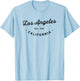 Classic Retro Vintage Los Angeles California LA Novelty T-Shirt - T-Shirt | Light Blue