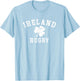 Ireland Rugby - Irish Shamrock Rugby T-Shirt - T-Shirt | Light Blue