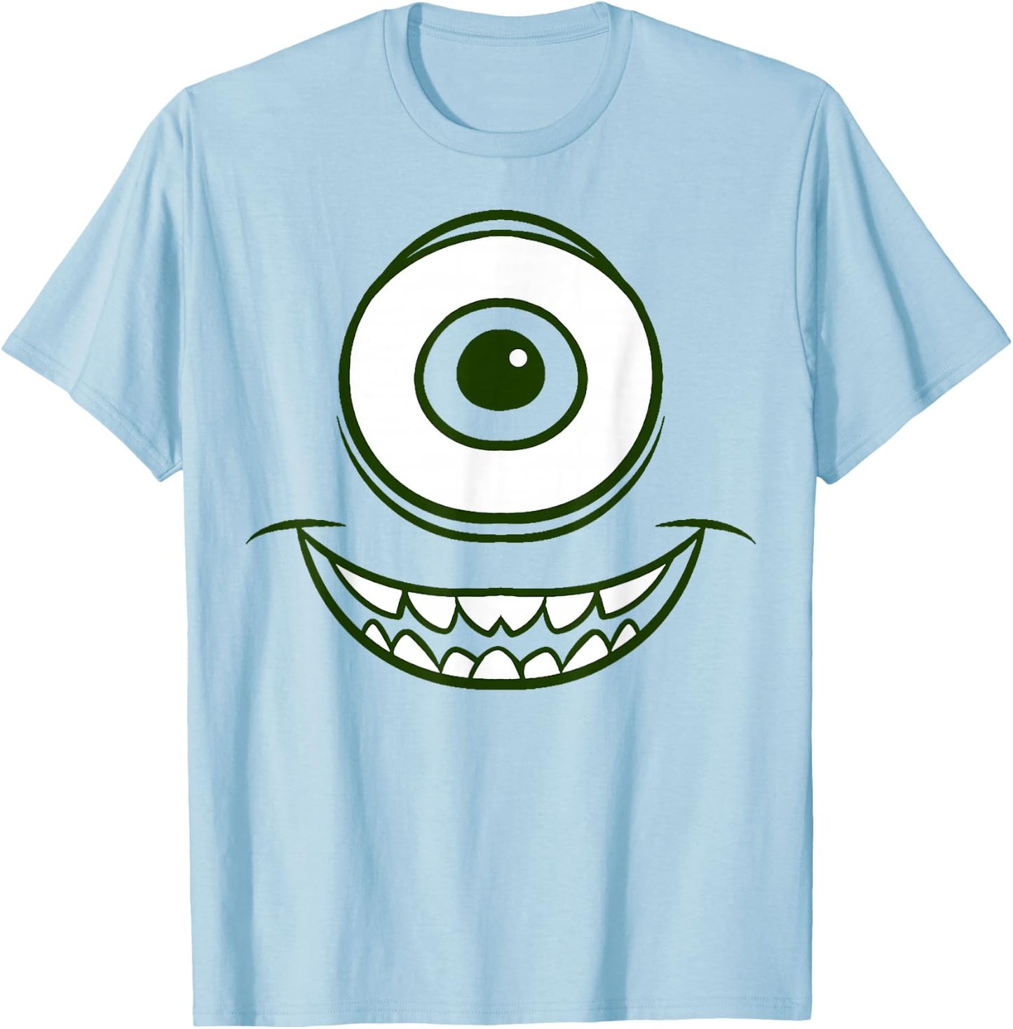 Disney Pixar Monsters, Inc. Halloween Mike Wazowski Costume T-Shirt - T-Shirt | Light Blue