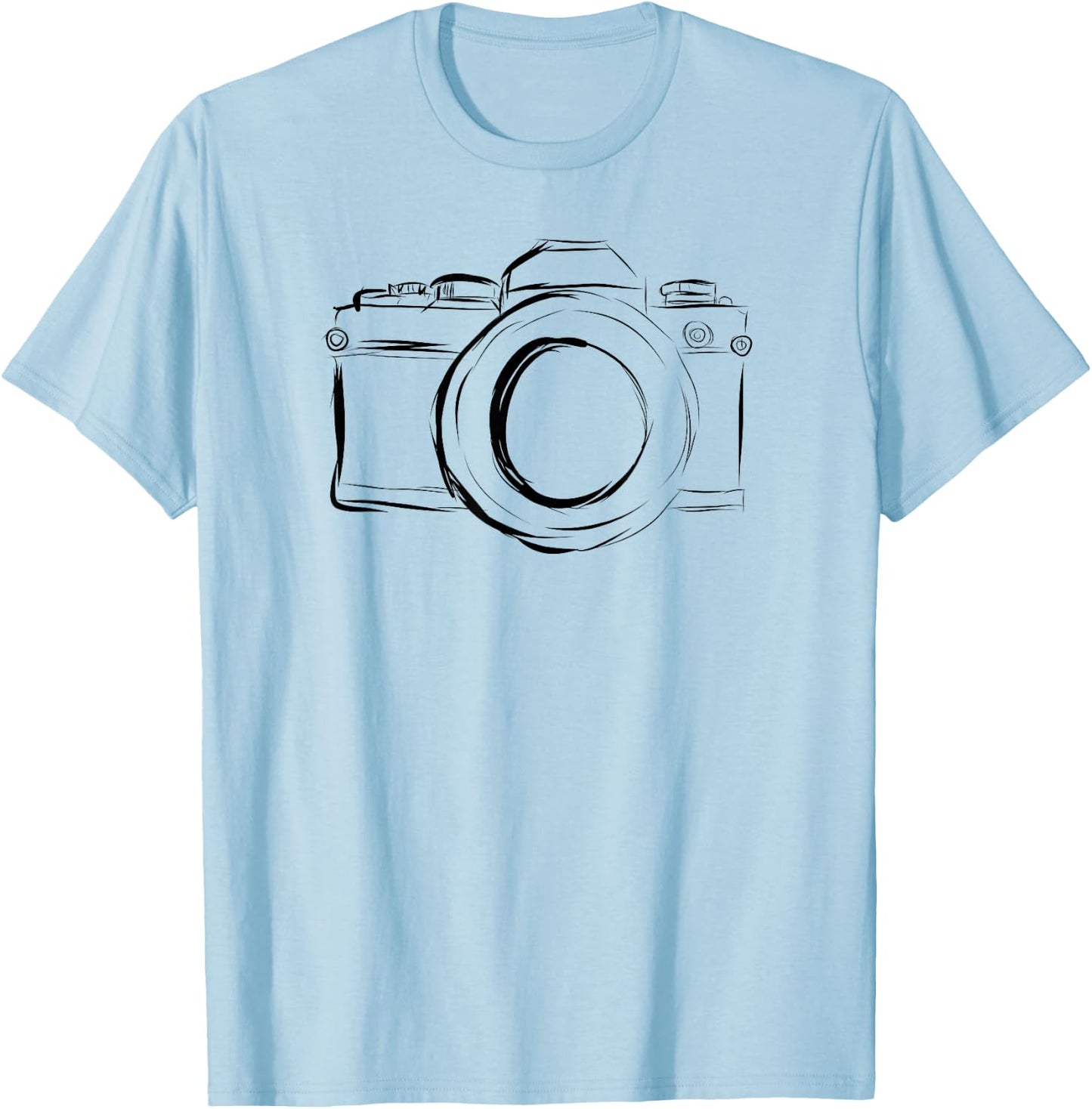 Vintage Camera , Photographer Gift T-Shirt - T-Shirt | Light Blue