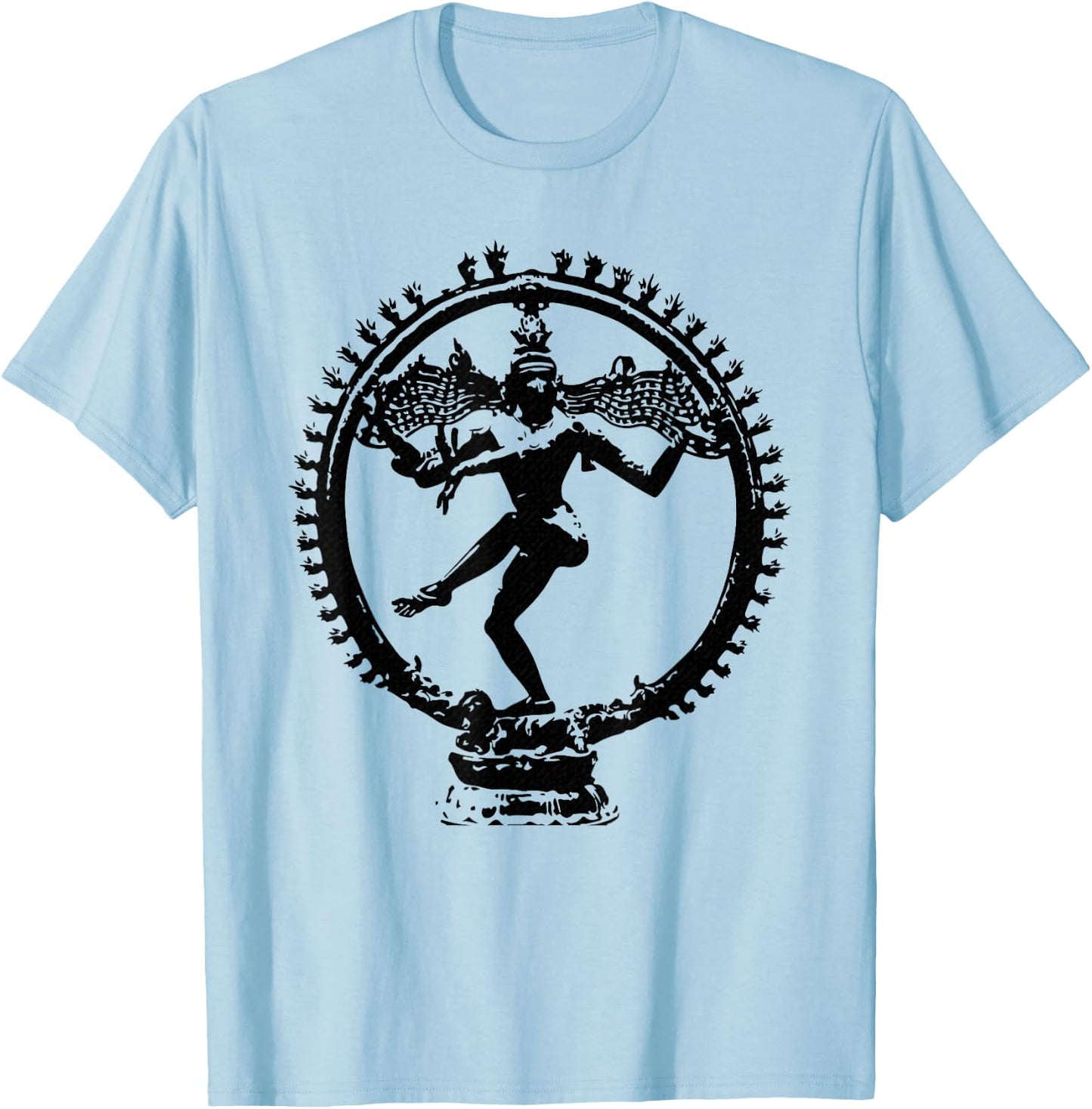 Nataraja Hindu Mythology Shaivism - God Shiva Lord of Dance T-Shirt - T-Shirt | Light Blue