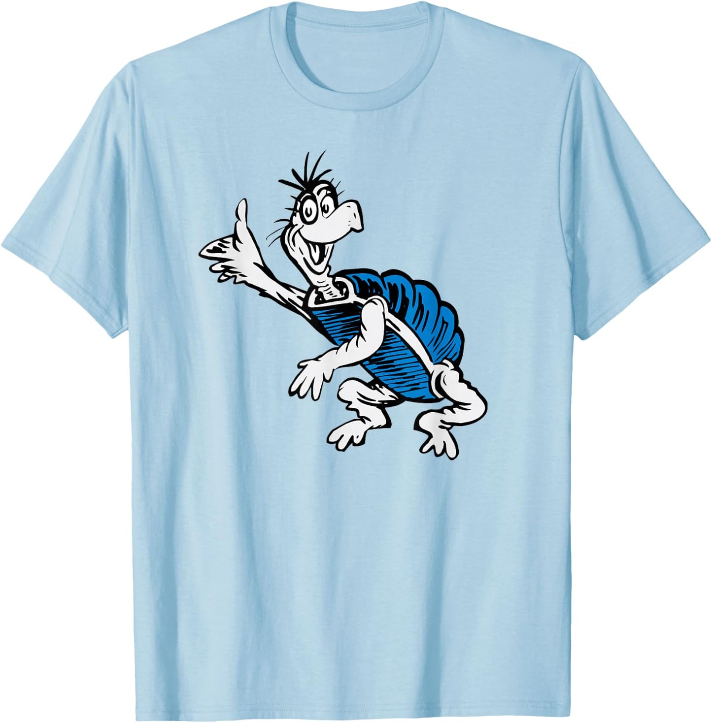 Dr. Seuss Yertle The Turtle T-Shirt - T-Shirt | Light Blue