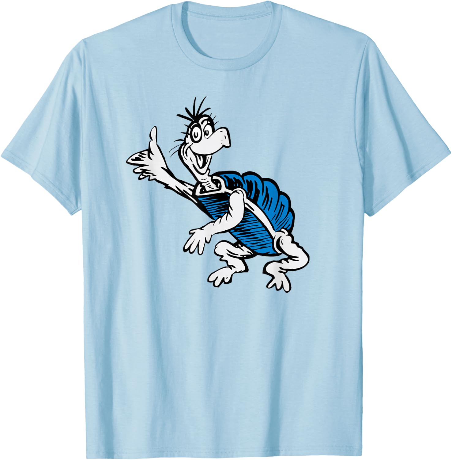Dr. Seuss Yertle The Turtle T-Shirt - T-Shirt | Light Blue