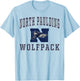North Paulding High School Wolfpack C1 T-Shirt - T-Shirt | Light Blue