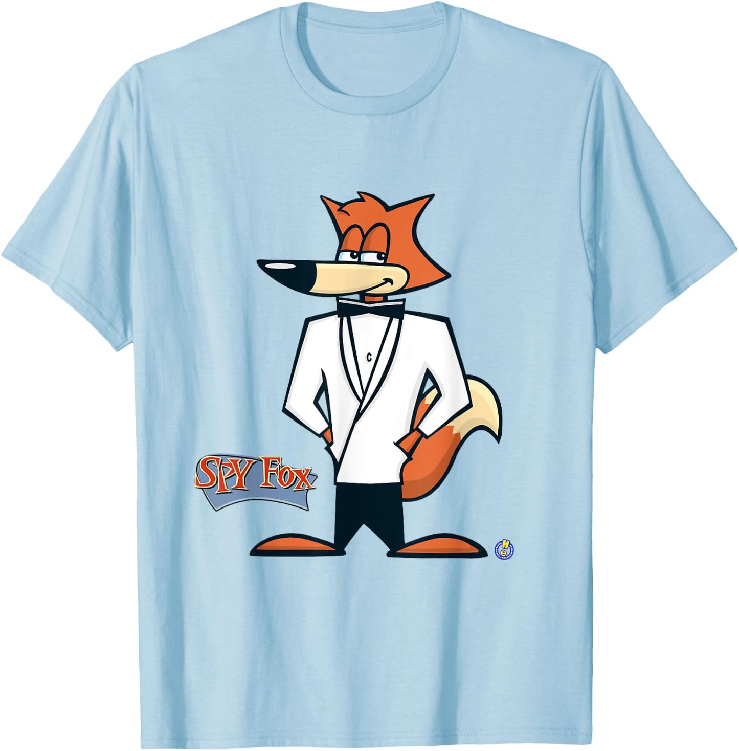 Humongous Entertainment: Spy Fox T-Shirt - T-Shirt | Light Blue