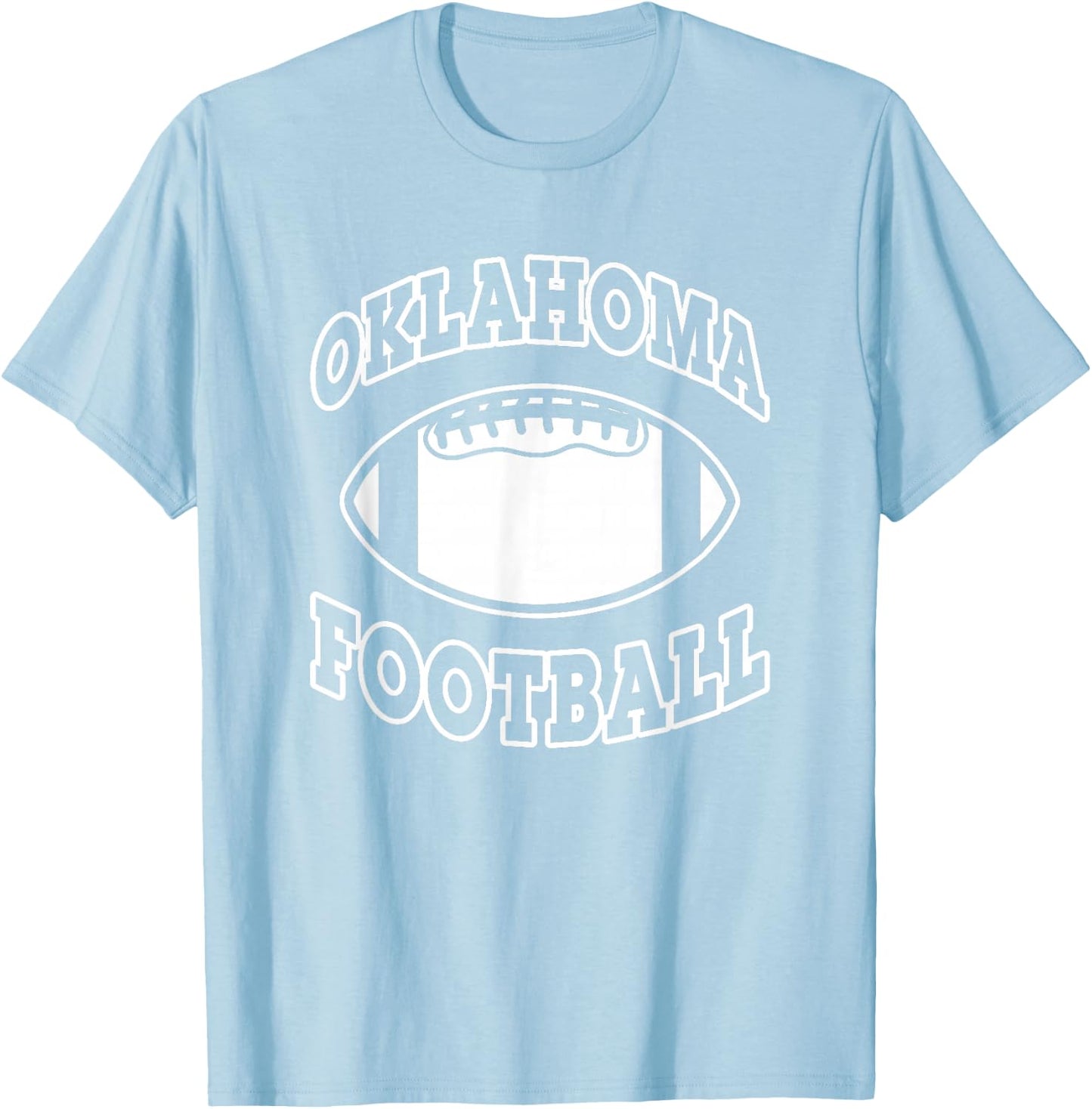 Oklahoma Football T-Shirt - T-Shirt | Light Blue