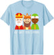 But Wait There's Myrrh! Three Wise Men Christmas Funny Pun T-Shirt - T-Shirt | Light Blue