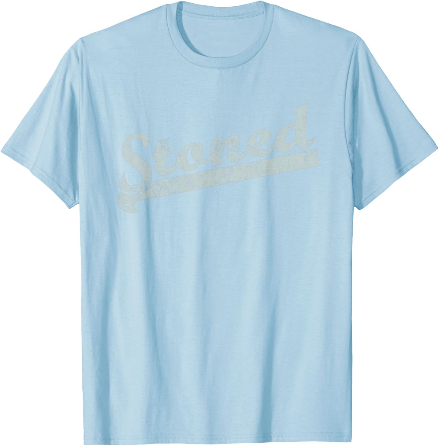 Legally Stoned Funny Marijuana for Weed Enthusiasts T-Shirt - T-Shirt | Light Blue