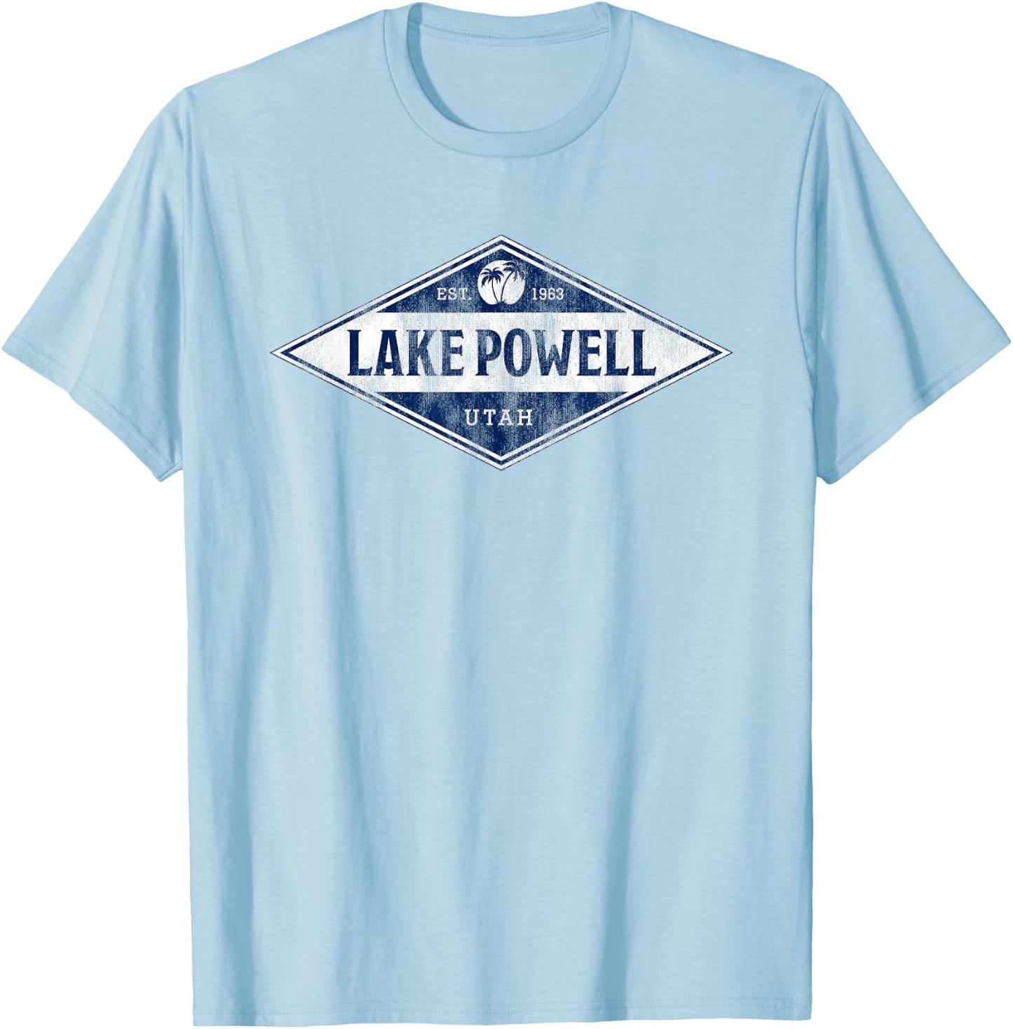 Vintage Lake Powell Arizona Vacation Souvenir Men Women Kids T-Shirt - T-Shirt | Light Blue