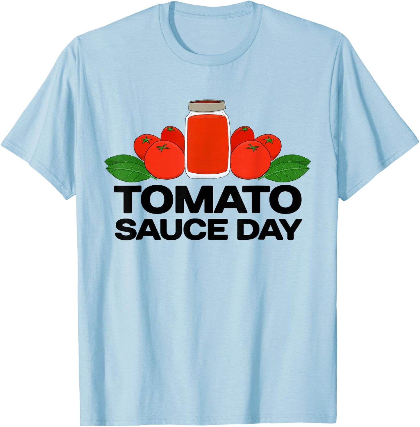 Tomato Passata Family Gathering Tomato Sauce Family T-Shirt - T-Shirt | Light Blue