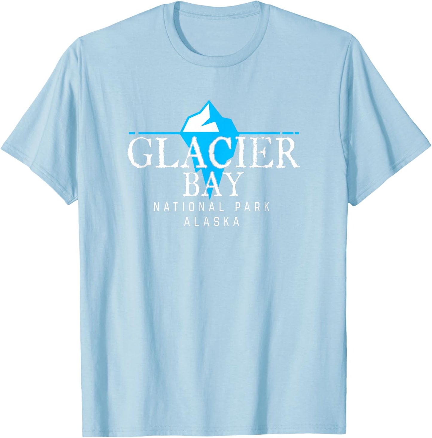 Glacier Bay National Park Alaska Outdoor T-Shirt - T-Shirt | Light Blue