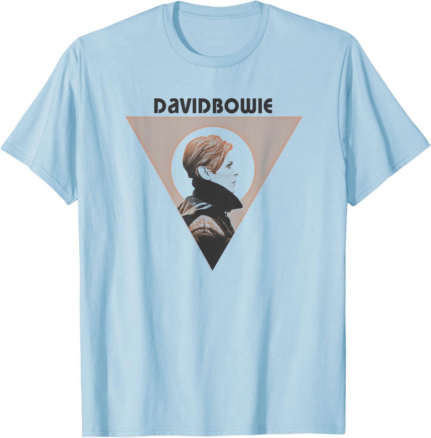 David Bowie - Geometry T-Shirt - T-Shirt | Light Blue