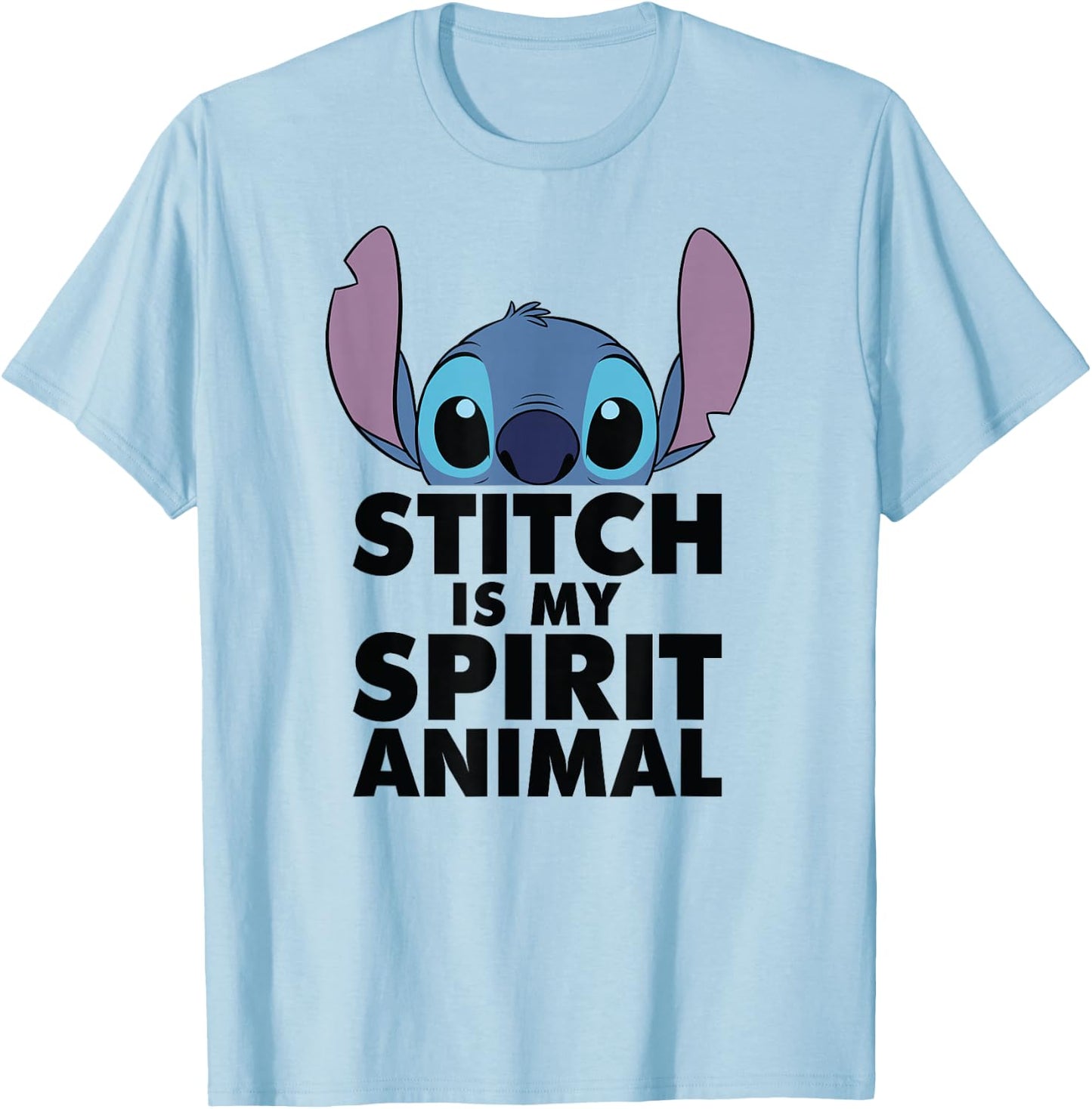 Lilo & Stitch - Spirit Animal T-Shirt - T-Shirt | Light Blue