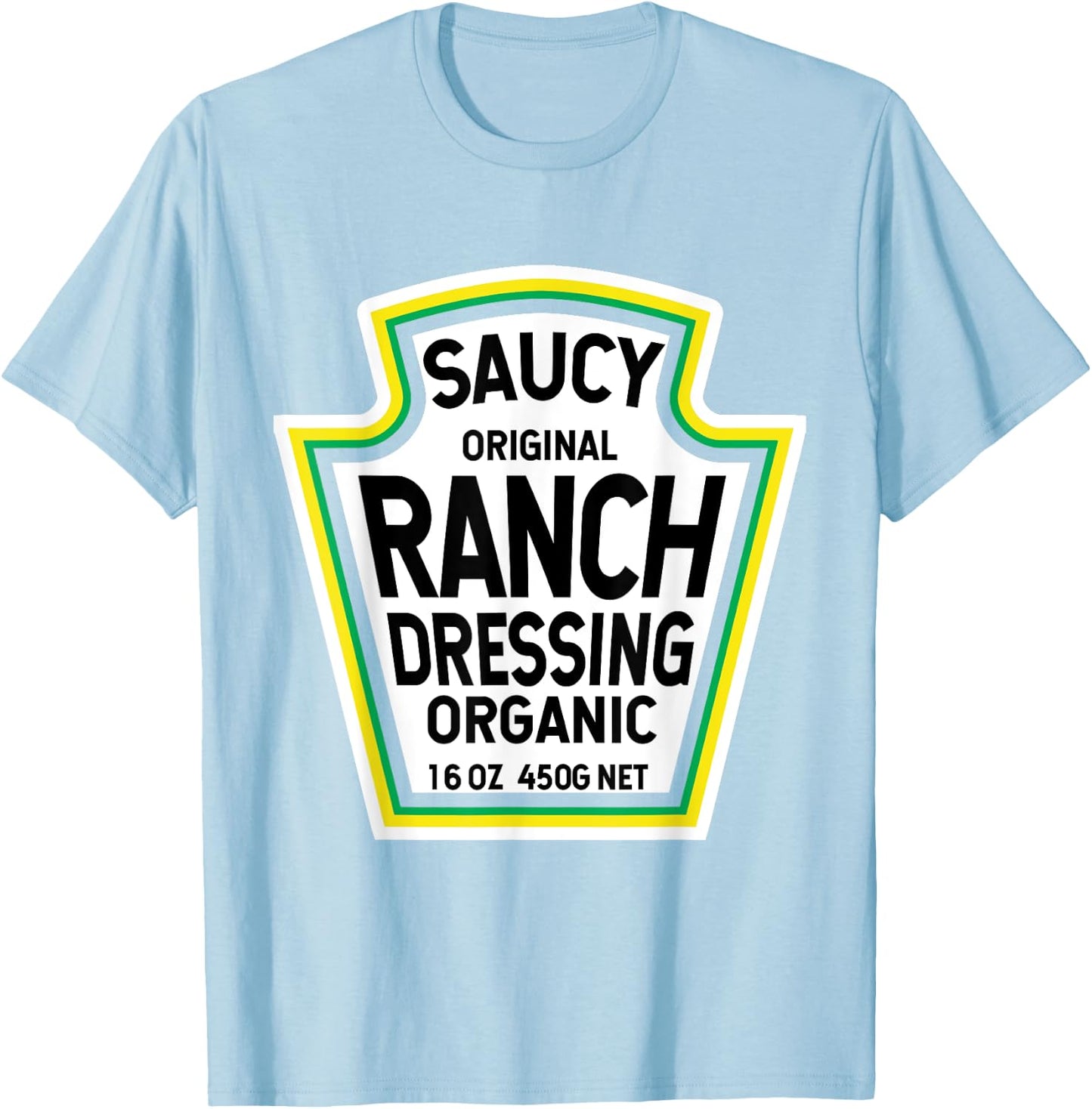 Ranch Dressing Salad Easy Halloween Costume Matching Group T-Shirt - T-Shirt | Light Blue