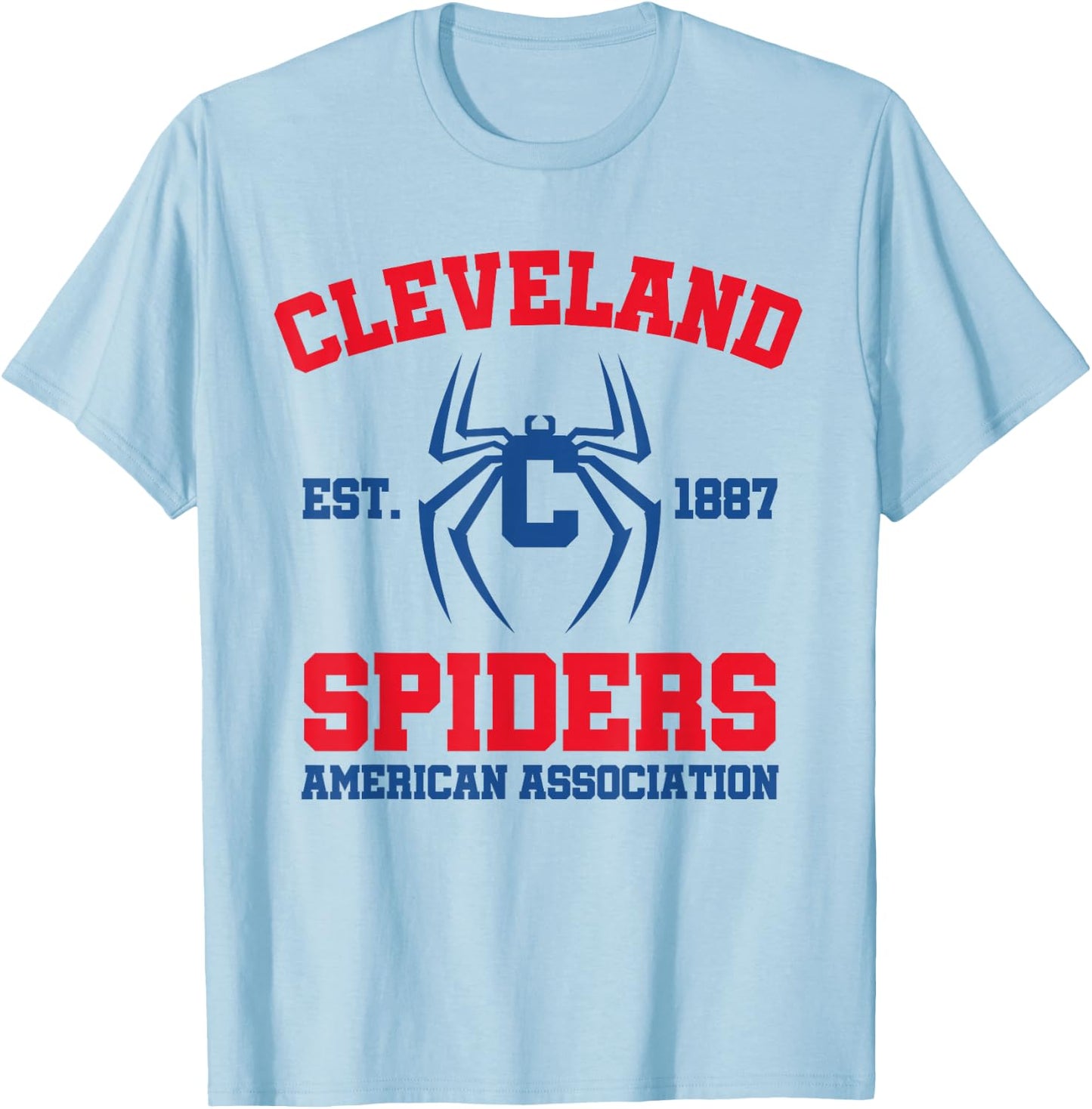 Cleveland Spiders Baseball Fan T-Shirt - T-Shirt | Light Blue