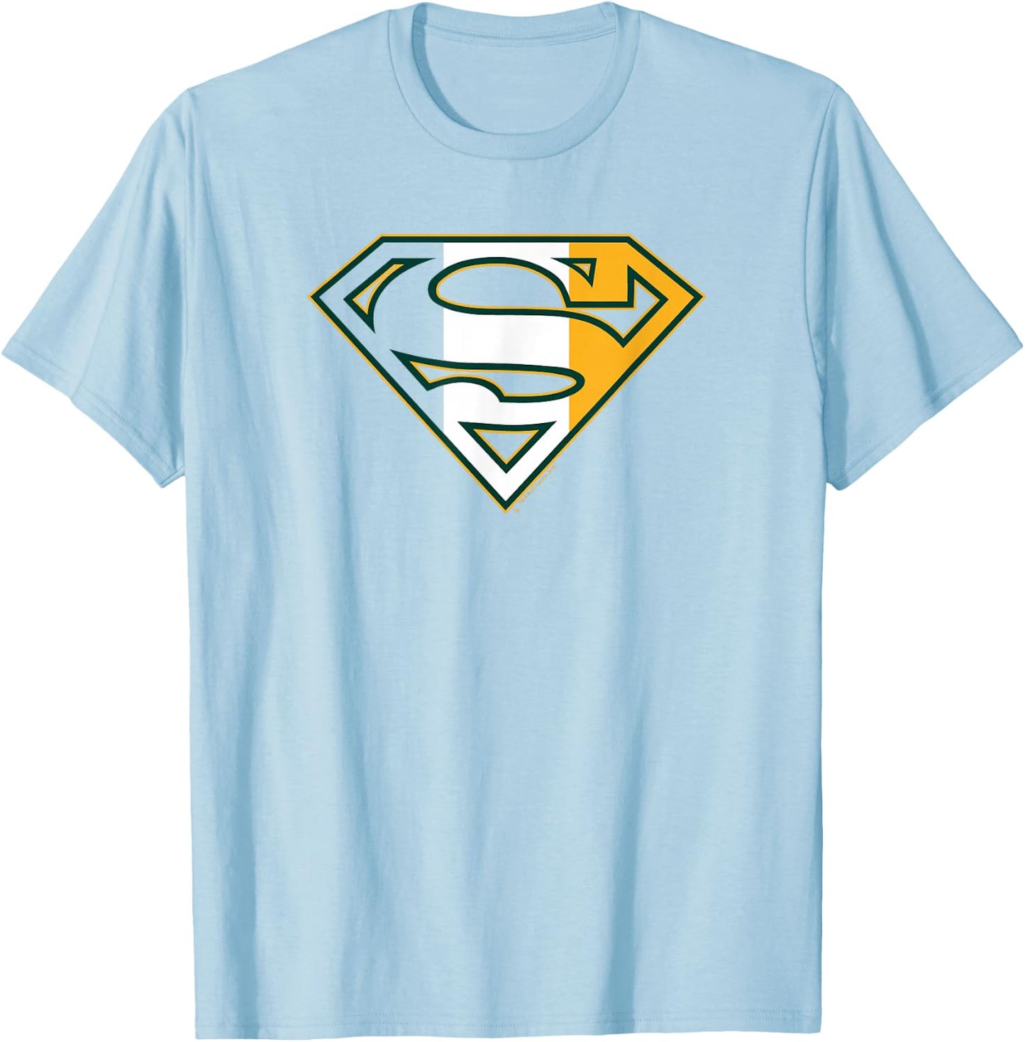 Superman Irish Shield T-Shirt - T-Shirt | Light Blue