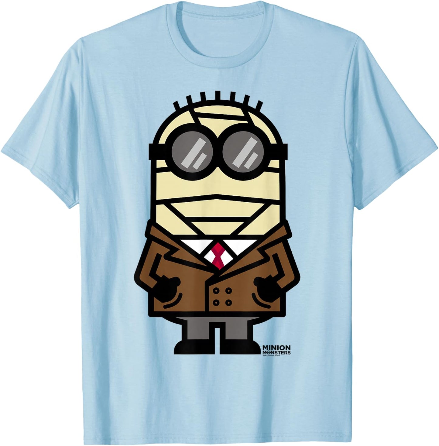 Despicable Me Invisible Halloween Monster Graphic T-Shirt - T-Shirt | Light Blue