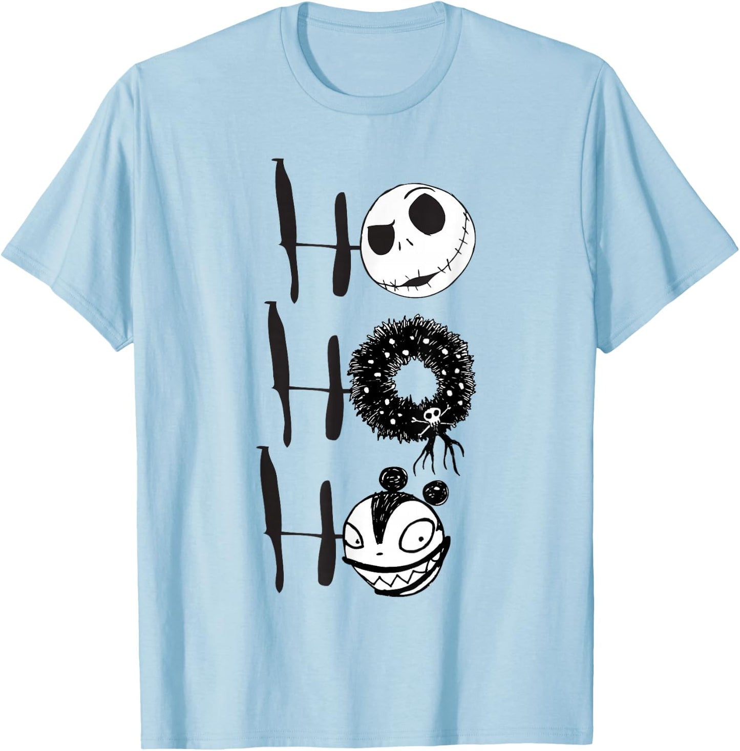 Disney Nightmare Before Christmas Jack Scary Teddy T-Shirt - T-Shirt | Light Blue