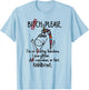 Bitch Please Rainbow funny Unicorn T-Shirt - T-Shirt | Light Blue