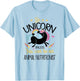 Animal Nutritionist Be A Unicorn - Animal Lover Pet Health T-Shirt - T-Shirt | Light Blue
