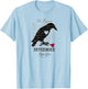 Edgar Allan Poe T Shirt Gothic Tales of Poe Gif for Readers T-Shirt - T-Shirt | Light Blue