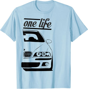 E39 5 Series - One Life T-Shirt - T-Shirt | Light Blue