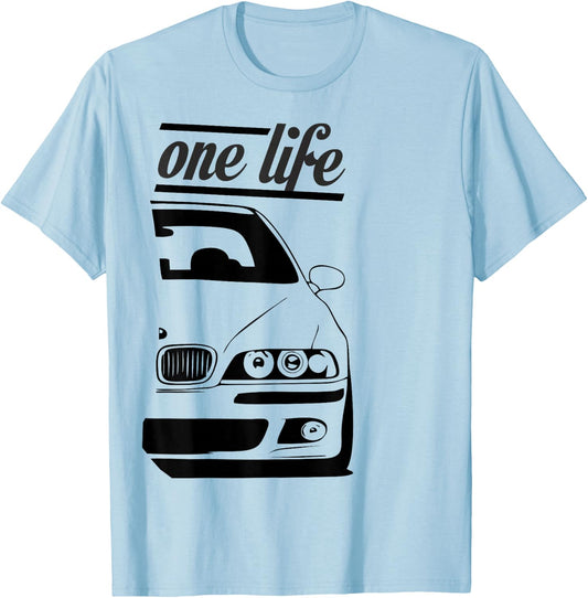 E39 5 Series - One Life T-Shirt - T-Shirt | Light Blue