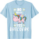 Red Ribbon Week Say No To Drugs Say Yes to Unicorns Gift T-Shirt - T-Shirt | Light Blue