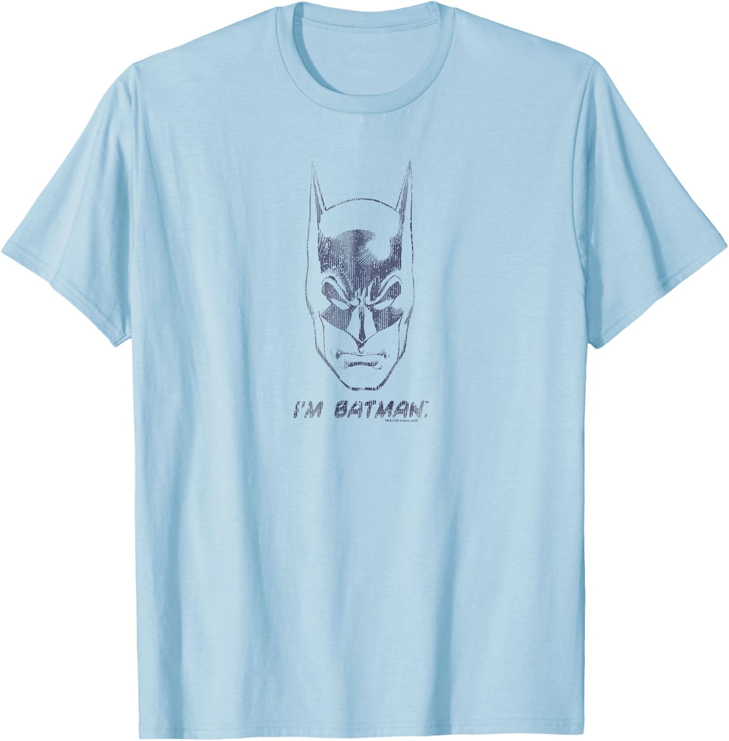 Batman I'm Batman T Shirt T-Shirt - T-Shirt | Light Blue