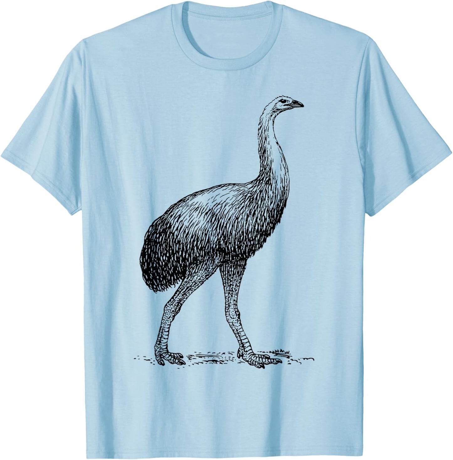 Vintage Moa T-Shirt - T-Shirt | Light Blue